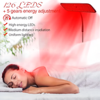660Nm & 850Nm near Infrared Light Device 25W LED Red Light Therapy Lamp with Stand Facial Skin Care for Relief Muscle Joint Pain