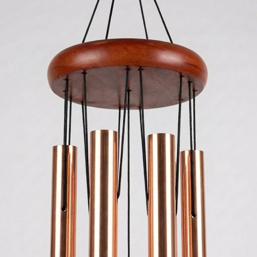 Sacred Solfeggio Prime 6 Concert Tuned Wind Chimes