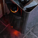 Harvia Wall Sauna Heater 8KW with Built-In Controls - Finnish Sauna Builders