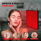 LED Infrared Red Light Therapy Device for Body | 45W High-Powered 660Nm LED & 850Nm near Red Light Therapy Panel Combo - Muscle Pain Relief, Skin Rejuvenation