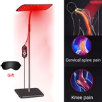 660Nm & 850Nm near Infrared Light Device 25W LED Red Light Therapy Lamp with Stand Facial Skin Care for Relief Muscle Joint Pain