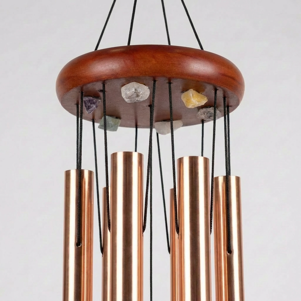 Sacred Solfeggio Prime 6 Concert Tuned Wind Chimes
